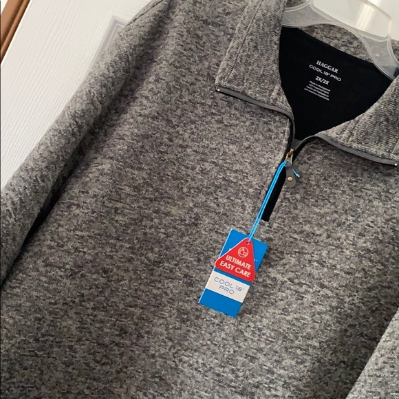 Haggar Cool 18 Pro Fleece Pullover - Picture 1 of 5